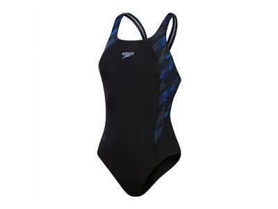 SPEEDO Damen Schwimmanzug Womens HyperBoom Splice Muscleback Blau