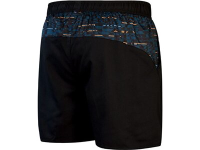 SPEEDO Badehose SPORT 2 PNL 16" WSHT AM BLACK/BLUE Schwarz