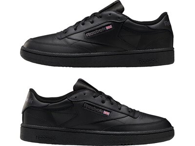 REEBOK Herren Freizeitschuhe CLUB C 85 Schwarz