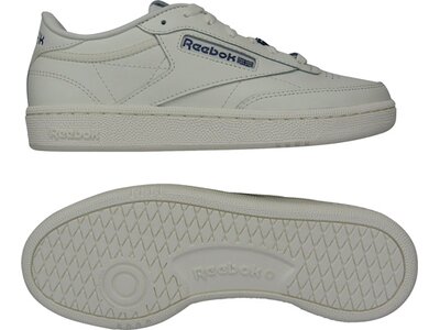 REEBOK Damen Tennisoutdoorschuhe Club C 85 Grau