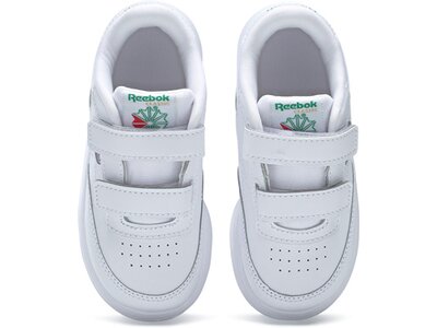 REEBOK Kinder Tennisoutdoorschuhe CLUB C 2V Grau