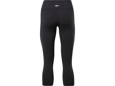 REEBOK Damen Caprihose TS LUX 3/4 TIGHT Schwarz