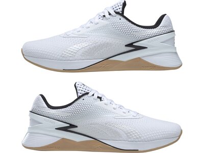 REEBOK Herren Workoutschuhe NANO X3 Silber