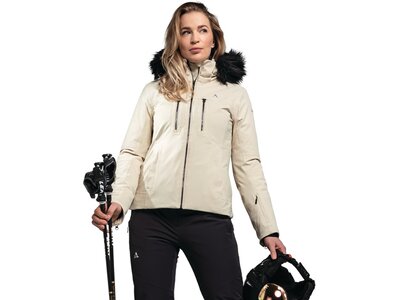 SCHÖFFEL Damen Jacke Ski Jacket Baracon L Braun