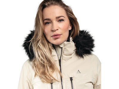 SCHÖFFEL Damen Jacke Ski Jacket Baracon L Braun