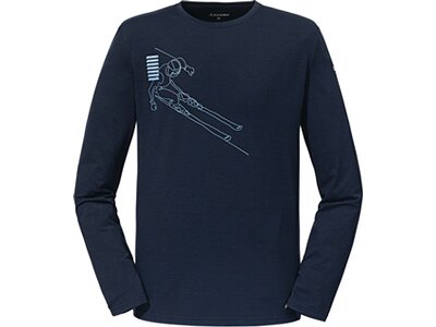 SCHÖFFEL Herren Rolli Longsleeve Hasliberg M Blau