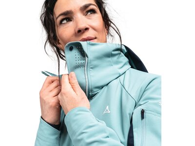 SCHÖFFEL Damen Schlupfjacke Softshell Jacket Kals L Grün