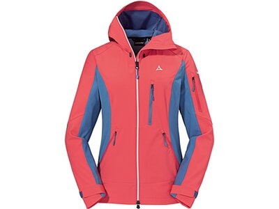 SCHÖFFEL Damen Schlupfjacke Softshell Jacket Matrei L Rot