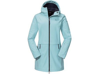 SCHÖFFEL Damen Schlupfjacke Softshell Coat Essex L Grün