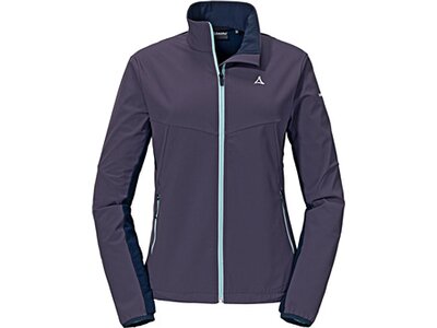 SCHÖFFEL Damen Schlupfjacke Softshell Jacket Rinnen L Lila