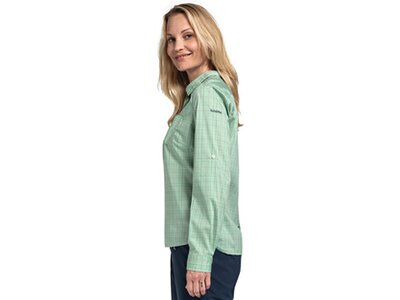 SCHÖFFEL Damen Bluse Blouse Burgspitz SH L Grün