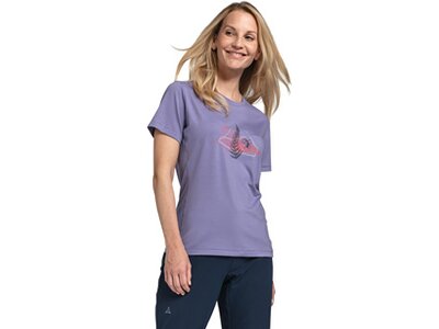 SCHÖFFEL Damen Shirt T Shirt Tannberg L Lila