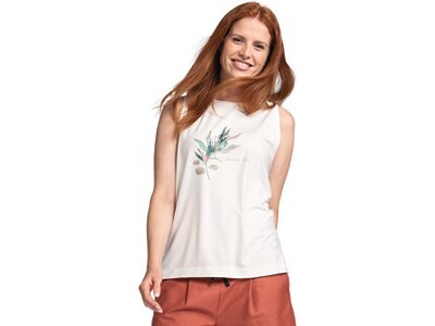 SCHÖFFEL Damen Shirt Top Lisboa L Weiß