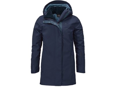 SCHÖFFEL Damen Doppeljacke 3in1 Parka Barth L blau