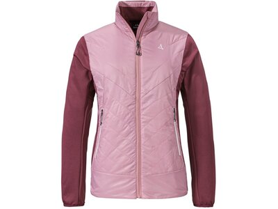 SCHÖFFEL Damen Unterjacke Hybrid Jk Style Cascata WMS Pink