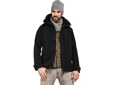 SCHÖFFEL Herren Jacke ZipIn! Jacket Toledo M Schwarz