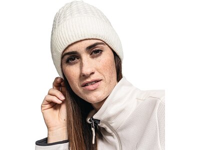 SCHÖFFEL Herren Knitted Hat Cranston Weiß
