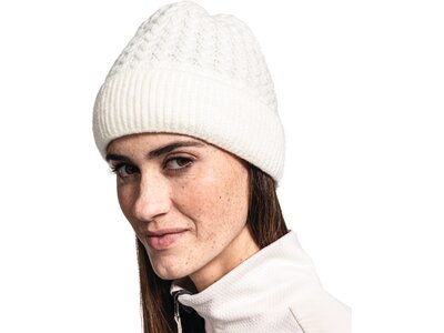 SCHÖFFEL Herren Knitted Hat Cranston Weiß