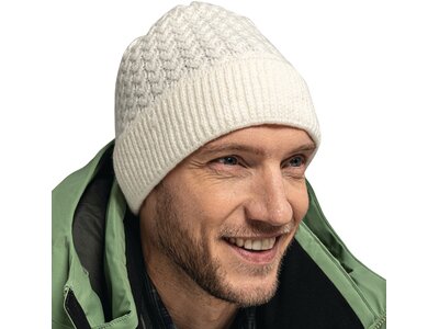 SCHÖFFEL Herren Knitted Hat Cranston Weiß