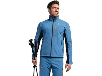 SCHÖFFEL Herren Schlupfjacke Softshell Jacket Rinnen M blau