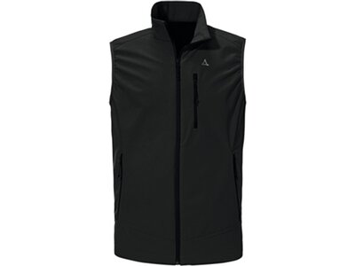 SCHÖFFEL Herren Schlupfjacke Softshell Vest Martinau M Schwarz