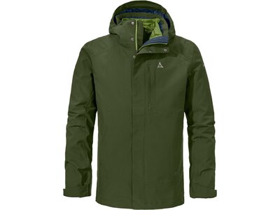 SCHÖFFEL Herren Doppeljacke 3in1 Jacket Auerspitz M Grau