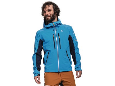 SCHÖFFEL Herren Schlupfjacke Softshell Jacket Matrei M Blau