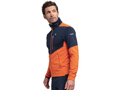 SCHÖFFEL Herren Unterjacke Fleece Jacket Hydalen M Orange