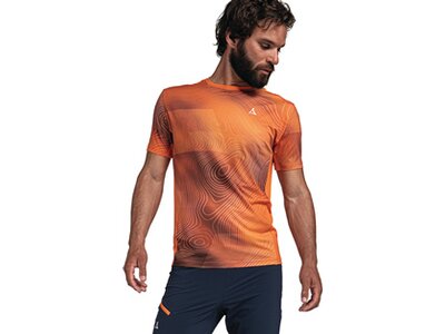 SCHÖFFEL Herren Shirt T Shirt Ardal M Orange