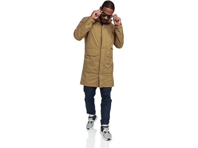 SCHÖFFEL Herren Mantel Parka Sardegna M Braun