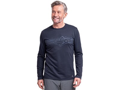 SCHÖFFEL Herren Shirt Longsleeve Kasos M Blau