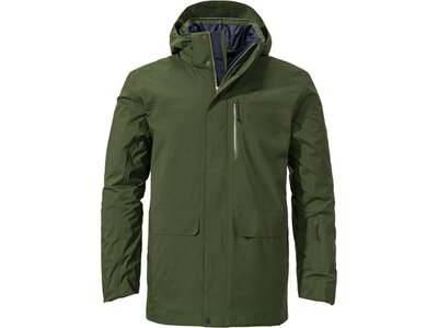 SCHÖFFEL Herren Doppeljacke 3in1 Parka Barth M Grau