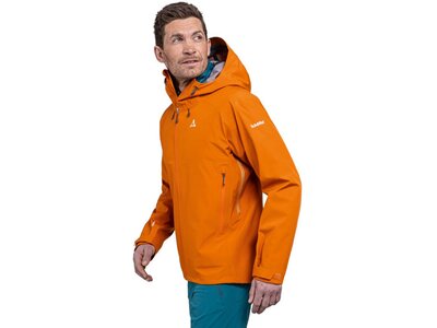 SCHÖFFEL Herren Funktionsjacke Jacket Style Cascata MNS Orange