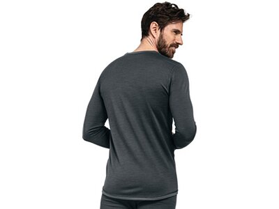 SCHÖFFEL Herren Underwear Shirt Merino Sport Shirt 1/1 Arm M Schwarz