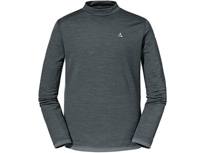 SCHÖFFEL Herren Unterhemd Merino Turtle Neck M Schwarz