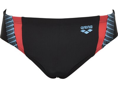 arena Herren Slip Badehose Threefold Schwarz