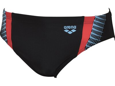 arena Herren Slip Badehose Threefold Schwarz