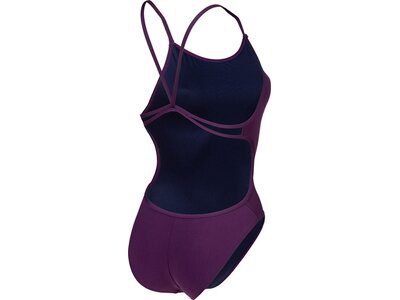 ARENA Damen Schwimmanzug WOMEN'S SWIMSUIT LACE BACK SOLID Lila