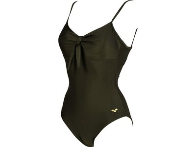 ARENA Damen Badeanzug WOMEN'S SWIMSUIT U BACK SOLID Grün