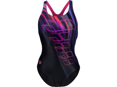 ARENA Damen Schwimmanzug WOMEN'S SHADING SWIMSUIT Schwarz