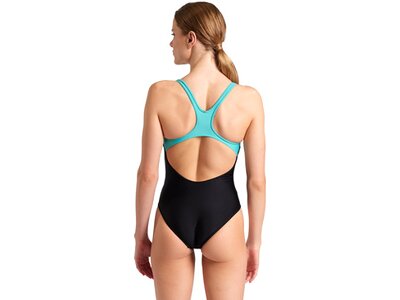 ARENA Damen Schwimmanzug WOMEN'S SWIM PRO BACK GRAPHIC Schwarz