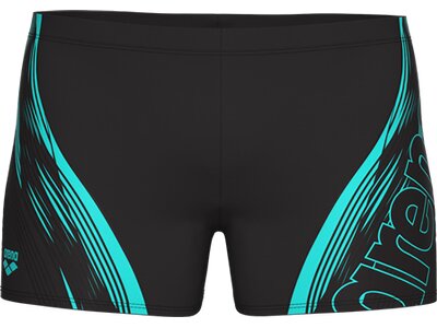 ARENA Badehose MEN'S SWIM SHORT GRAPHIC Schwarz