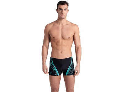 ARENA Badehose MEN'S SWIM SHORT GRAPHIC Schwarz