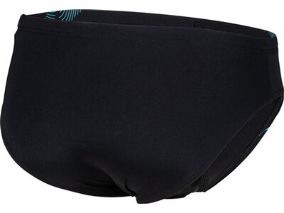 ARENA Badehose MEN'S SWIM BRIEFS GRAPHIC Schwarz