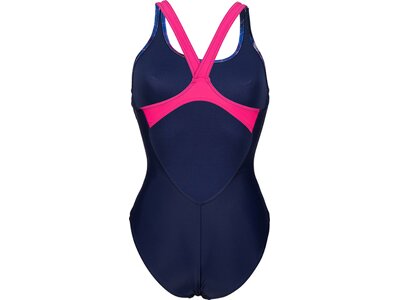 ARENA Damen Schwimmanzug WOMEN'S SWIMSUIT V BACK PLACEM Bunt