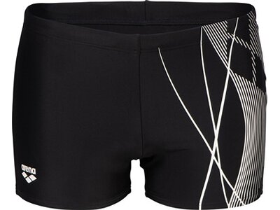 ARENA Badehose MEN'S SWIMSUIT SHORT GRAPHIC EMS Schwarz
