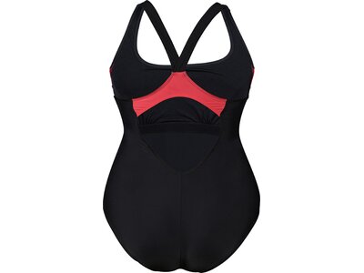 ARENA Damen Schwimmanzug W THREEFOLD V BACK ONE PIECE P Schwarz