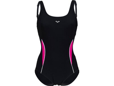 ARENA Damen Badeanzug W ALISSA U BACK ONE PIECE LOW Schwarz