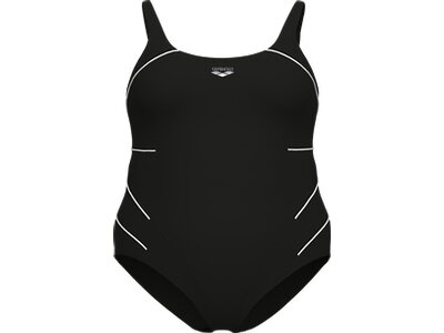 ARENA Damen Badeanzug W JEWEL ONE PIECE PLUS R Schwarz