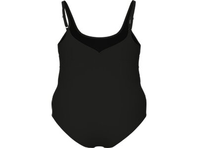 ARENA Damen Badeanzug W JEWEL ONE PIECE PLUS R Schwarz